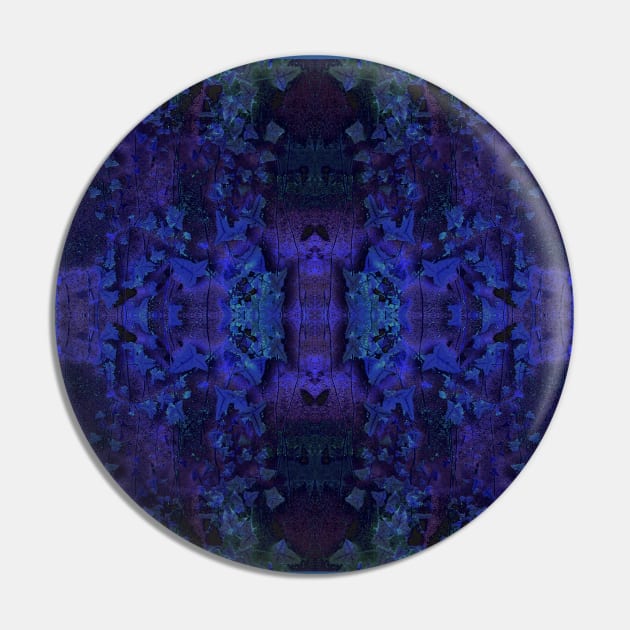 Geometric Pattern of Dark Mysterious Forest Pin by mavicfe