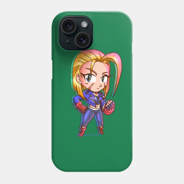 Cute Chibi Cammy SF6 T-Shirt Phone Case by MorenoArtwork