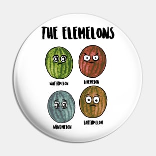 The Elemelons Pin