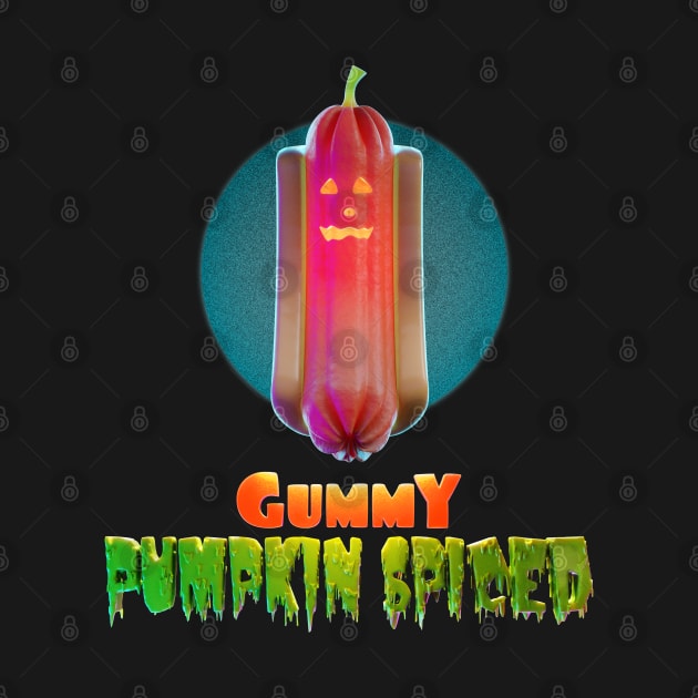 Halloweeners - Gummy Pumpkin Spice Dawg by DanielLiamGill