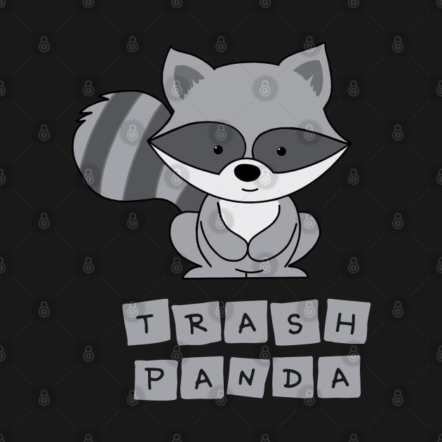 Trash panda - Racoon by Pickle-Lily