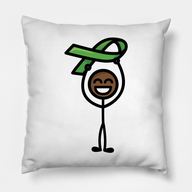 Mental Health Awareness Pillow by hoddynoddy