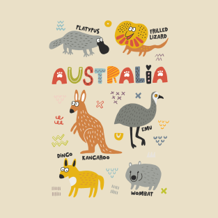 Australian Animals T-Shirt