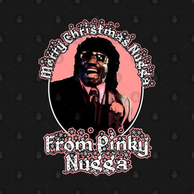 Merry Xmas from Pinky T-Shirt - Spread Holiday Mischief by Pixel Draws