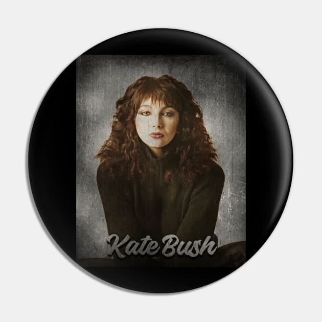 Vintage Kate Bush 80s Pin by Ihkwan Art