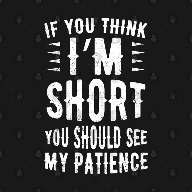 If You Think I'm Short You Should See My Patience by Alennomacomicart