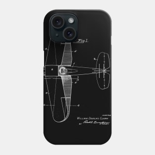 Airplane Vintage Patent Drawing Phone Case