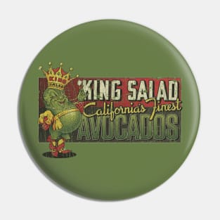 King Salad Avocados 1938 Pin