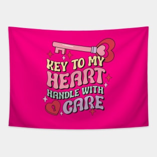 Key To My Heart Tapestry