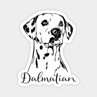 Funny Proud Dalmatian dog portrait Magnet