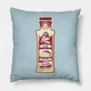 Fish Sauce Illustration Pillow