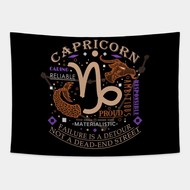 CAPRICORN Tapestry by Resol