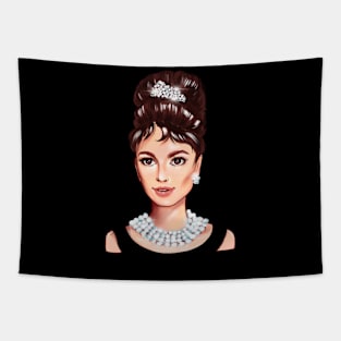 Audrey Hepburn design Tapestry