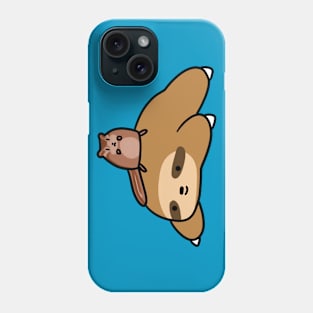 Sloth and Chipmunk Phone Case