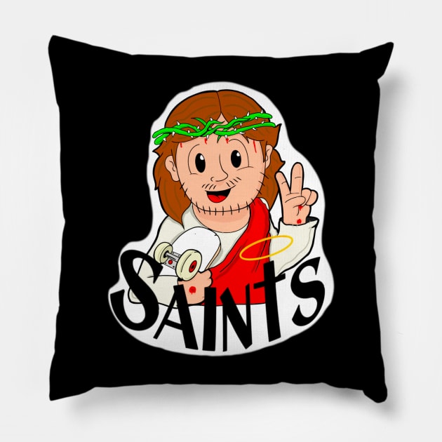 Saints SB Pillow by Saints skate shop 