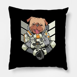 soldier pug Pillow