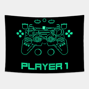 Player 1 Tapestry