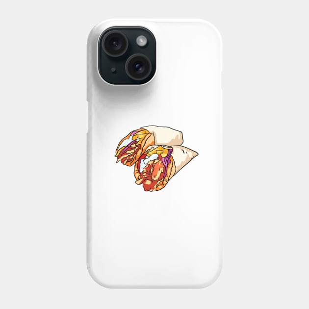 Gyros Phone Case by greekcorner