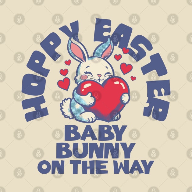 Hoppy Easter Baby Bunny On The Way by Norse Magic