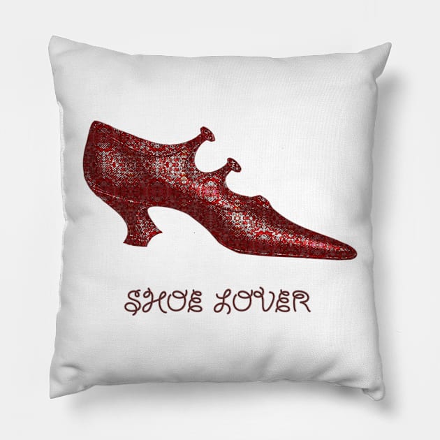 Shoe Lover Pillow by Diego-t