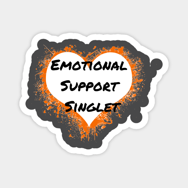 Emotional support singlet dissociative  identity disorder Magnet by system51