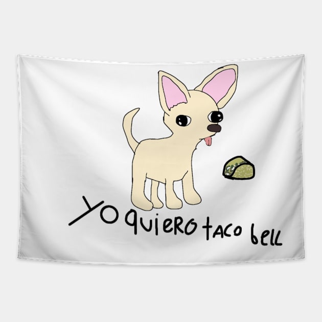 yo quiero taco bell :). Tapestry by SarryBarrys Designs