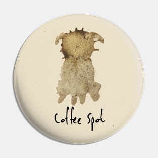 Coffee Spot Pin