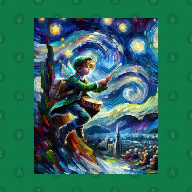 Fairy at Starry Night by FUN GOGH