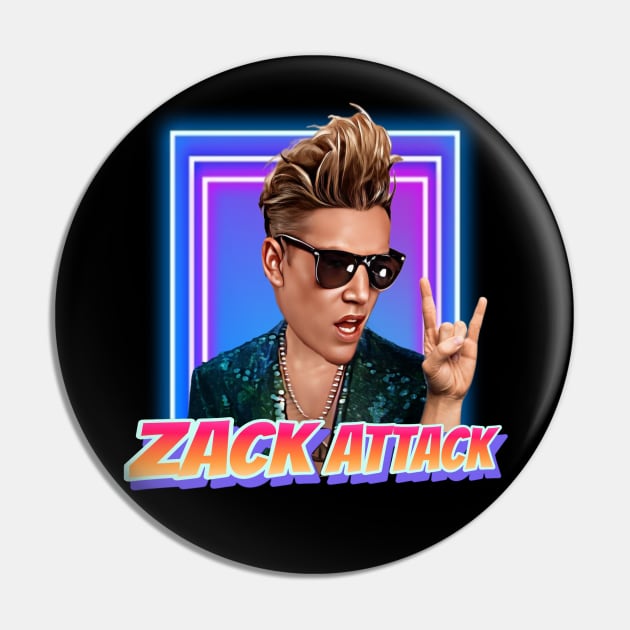 Saved by the Bell - Zack Attack Pin by Indecent Designs