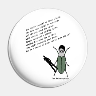 Franz Kafka Book Quote Pin