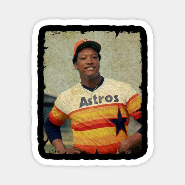 J. R. Richard in Houston Astros Magnet by anjaytenan