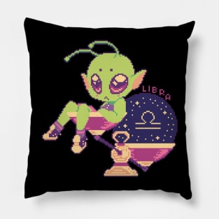 Libra - Zodiac Alien Pillow