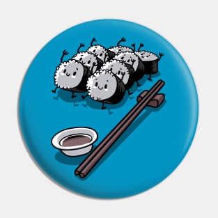 Rice sushi Pin