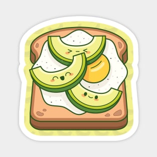 Avocado Toast Magnet