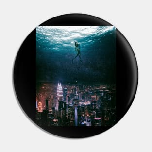 Underwater city Pin