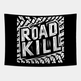 Roadkill Tire Tread Tapestry