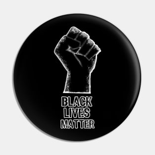 Black Lives Matter Raised Fist Pin