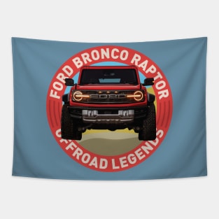 4x4 Offroad Legends: Ford Bronco Raptor Tapestry