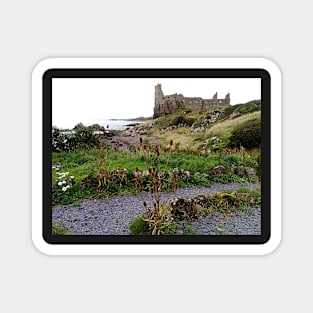 Dunure Castle From Labyrinth, Scotland Magnet