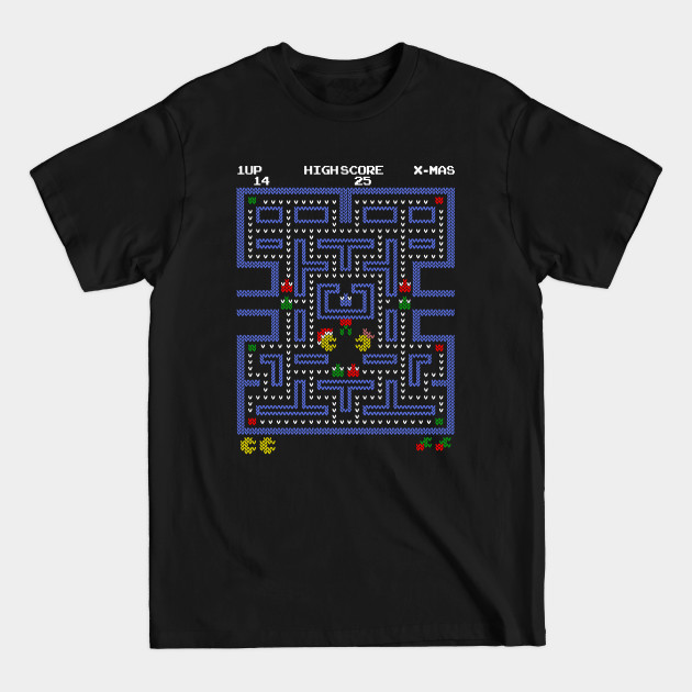 A Waka Waka X-Mas - Pacman - T-Shirt