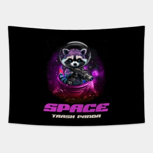 Space Trash Panda Tapestry