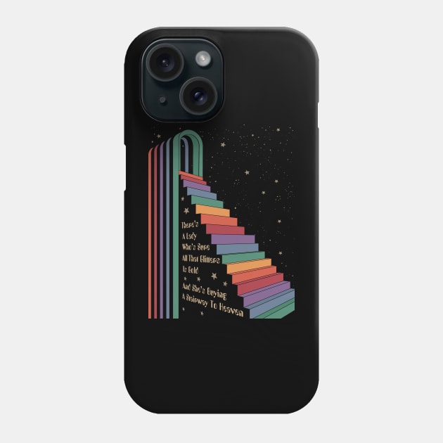 Stairway to Heaven Phone Case by Inktally