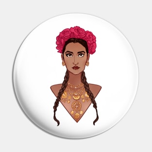 Ethnic Carnival Pin