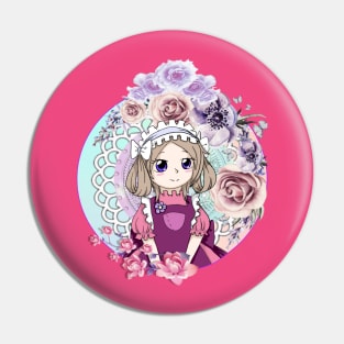 Maid of Flowers Pin