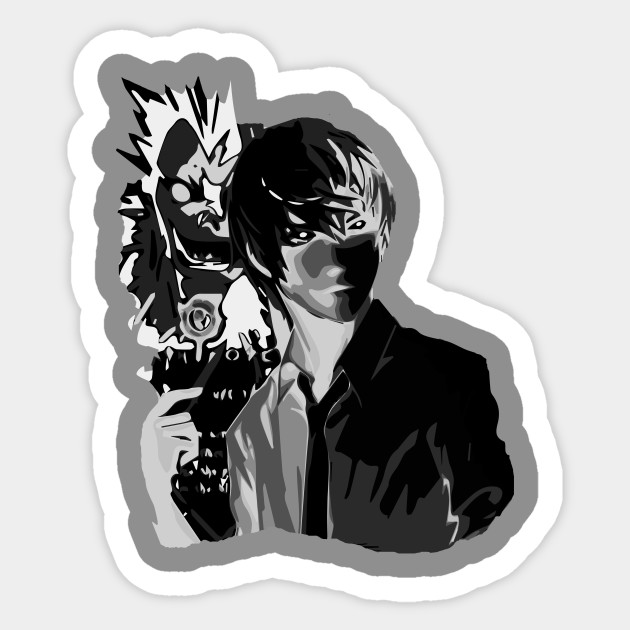 Yagami Light Yagami Light Pegatina Teepublic Mx