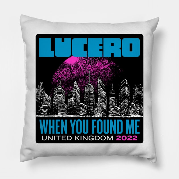 When You Found Lucero Band Pillow by tinastore
