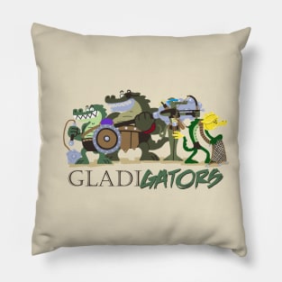 GladiGators Group Pose Pillow