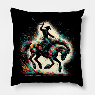 Rodeo Cowboy Pillow