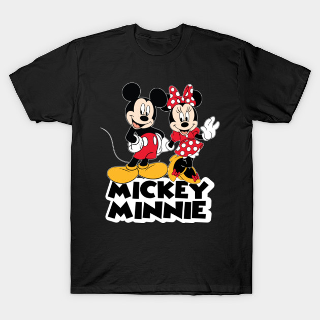 minnie mouse and mickey mouse couple shirts