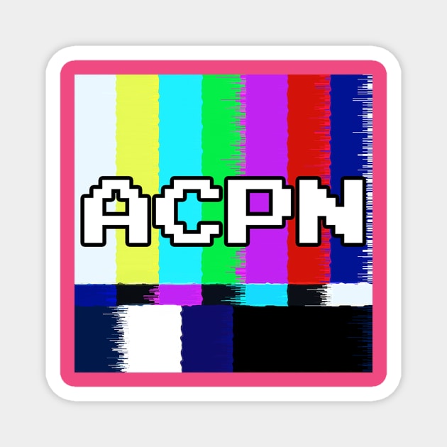 ACPN Twitch Logo Magnet by Art Comedy Pop-Culture Network!